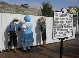 Tom sawyers fence