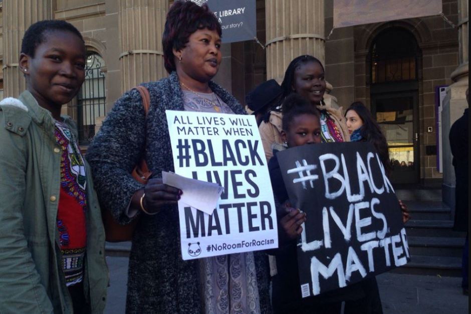 black lives matter melbourne