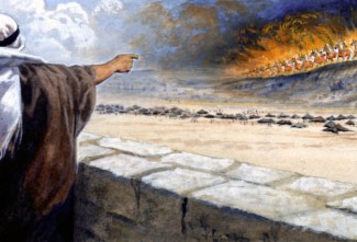 Elishas servants eyes opened to army of God