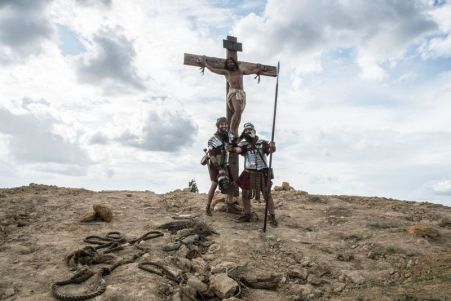 Mocking jesus in organ donar ad