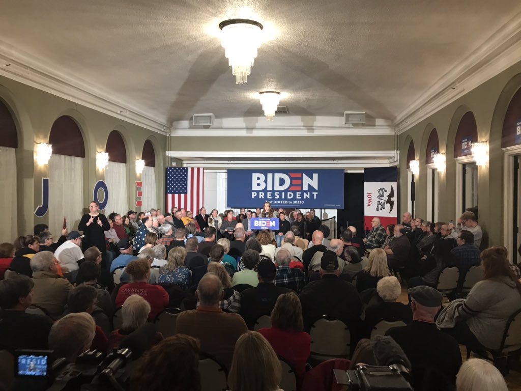 Biden in Ottumwa Iowa