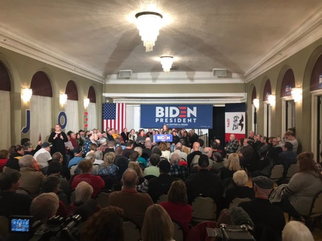 Biden in Ottumwa Iowa