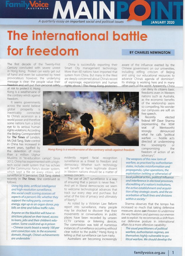 International Battle for Freedom Page 1