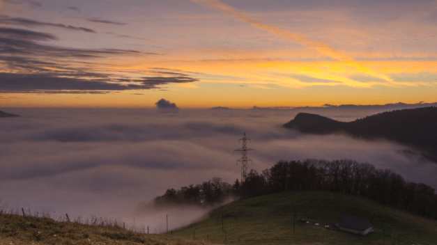 Sun rise and a new dayedited